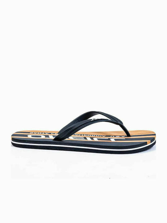 Profile Cali Ανδρικά Flip Flops Μαύρα