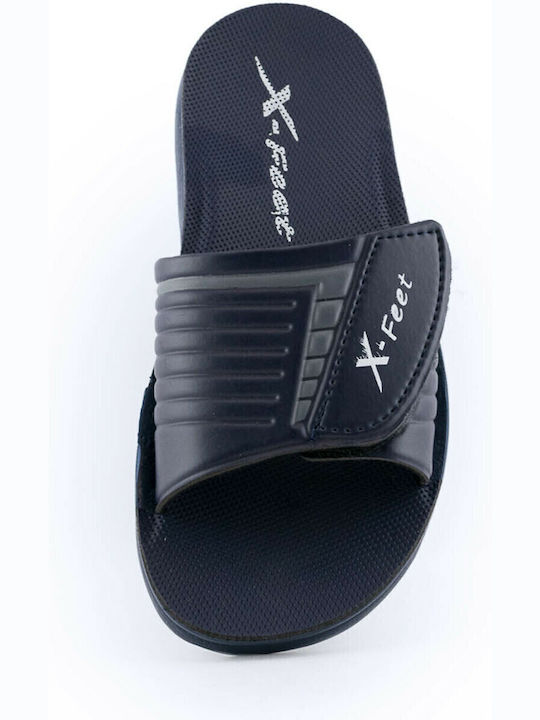 Men's Slides Blue