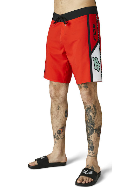 Dvide Men's Swimwear Bermuda Flo Red Striped