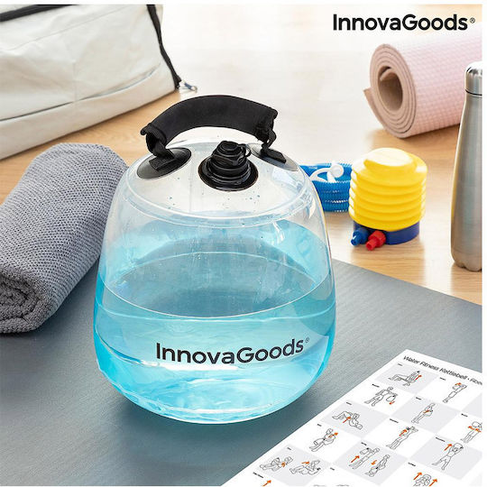 InnovaGoods Kettlebell din PVC 10kg Alb