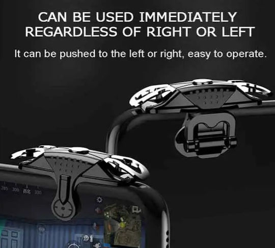 Mobile Gaming Triggers In Black Colour