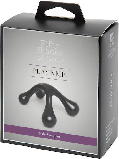 Fifty Shades of Grey Play Nice Body Massager Δονητής για Ζευγάρια Black