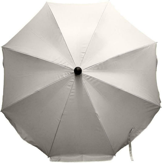 Origin Outdoors Beach Folding Beach Umbrella Aluminum Diameter 1.8m with UV Protection and Air Vent Beige