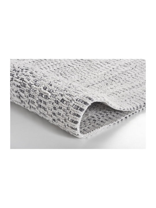 Kleine Wolke Badematte Baumwolle Platz Sway 9108977135 Platin 60x60cm