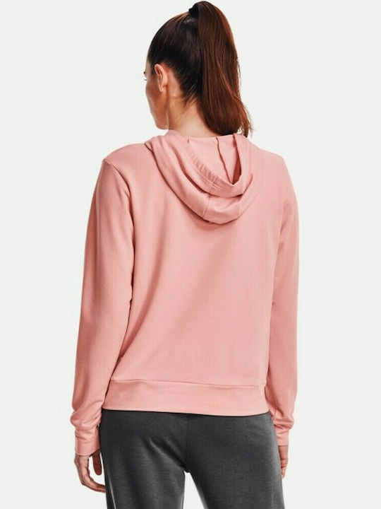 Under Armour Rival Terry Women's Hooded Sweatshirt Pink