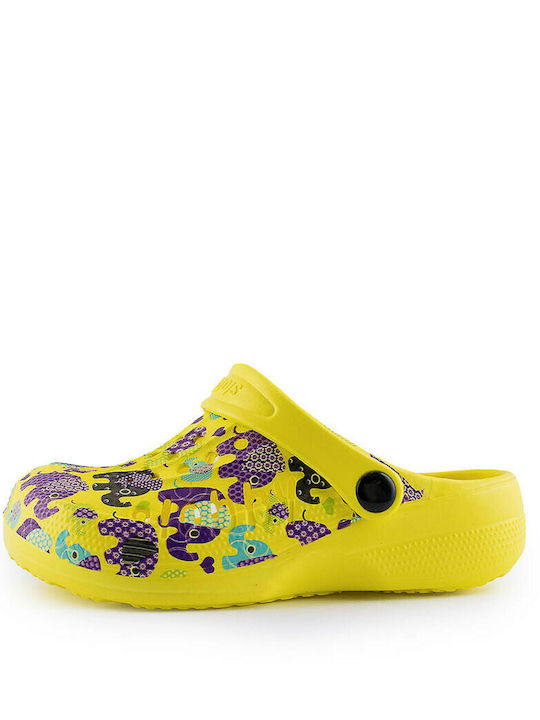 Love4shoes Kids Beach Shoes Yellow