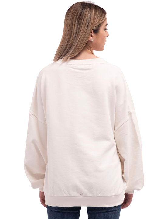 Trussardi Women's Sweatshirt White