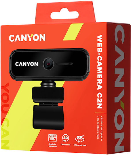 Canyon C2N Camera Web Full HD 1080p CNE-HWC2N