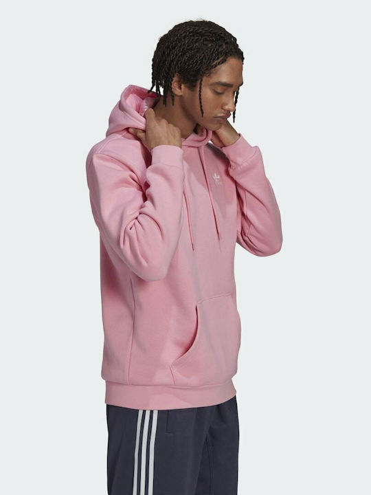 Adicolor Essentials Trefoil Sweatshirt mit Kapuze Rosa
