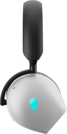 Dell Tri-MODE AW920H Безжичен Надушници Геймърски слушалки с връзка 3,5 мм / Bluetooth / USB Lunar Light