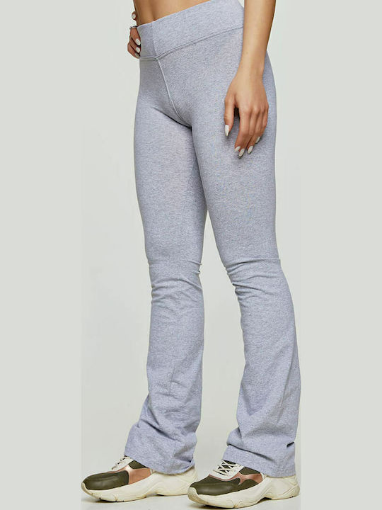 Jazz Women's Long Training Legging High Waisted Gray