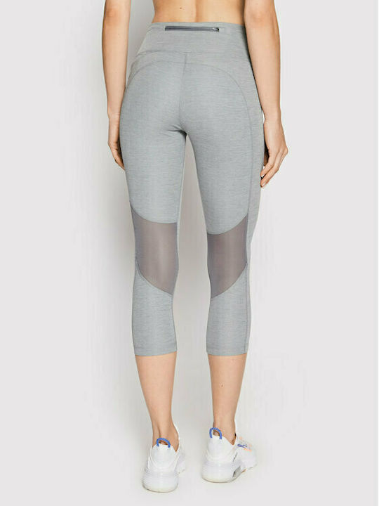 Nike Women's Cropped Running Legging Gray