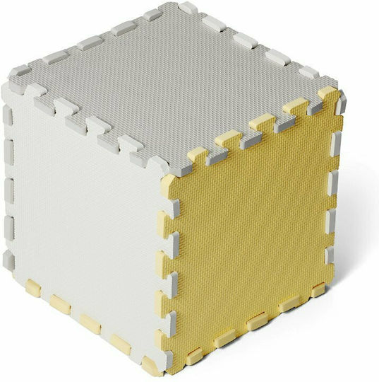 Kinderkraft Kids Floor Puzzle Luno Yellow 30pcs