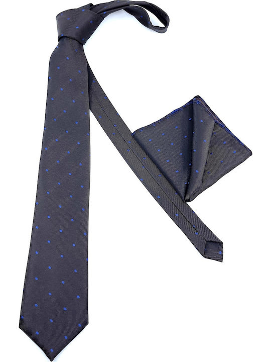 Legend Accessories Synthetic Men's Tie Set Printed Brown
