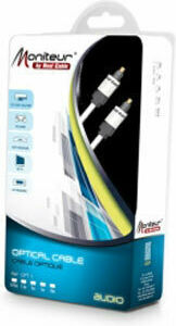 Real Cable Optical Audio Cable TOS male - TOS male Λευκό 1.5m (OPT-1/1.5)