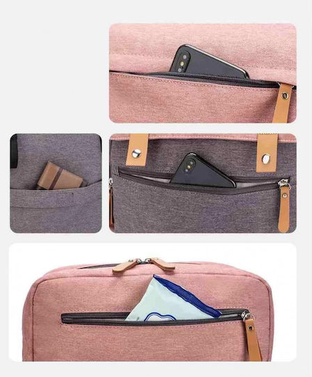 Lequeen Diaper Bag Grey 35x25x39cm.