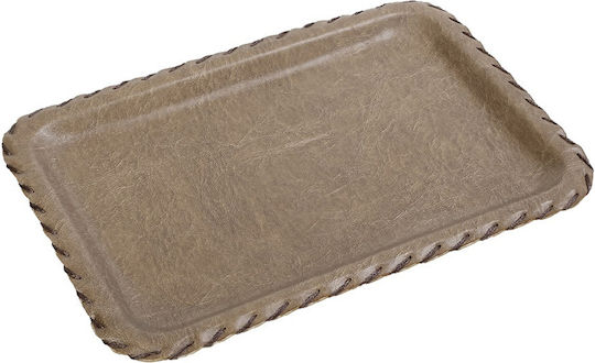Espiel Kunststoff Rechteckig Serviertablett in Beige Farbe 30x20x1.5cm LTC2030K16-1 1Stück Espiel Kunststoff Rechteckig Serviertablett in Beige Farbe 30x20x1.5cm LTC2030K16-1 1Stück