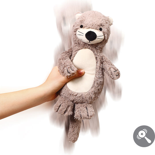 Babyono Otter Maggie Fabric Animal with Sounds for Newborns