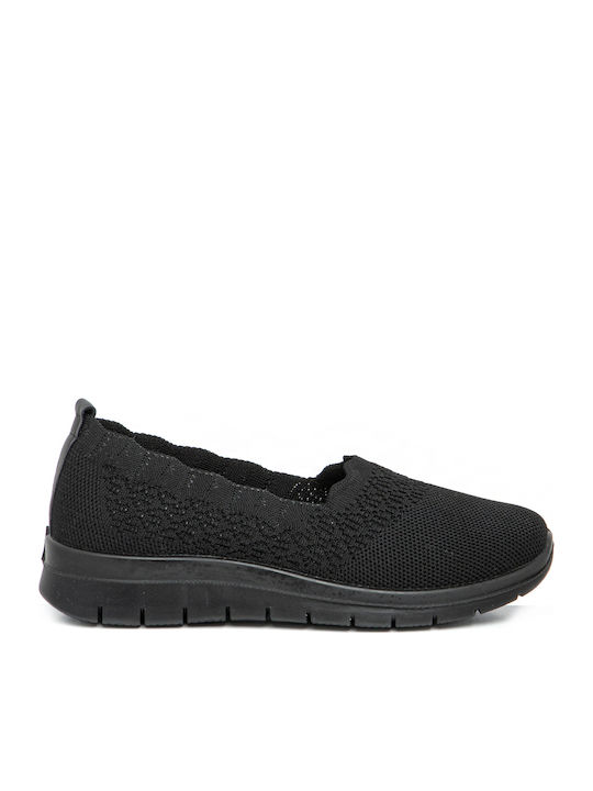 Ανατομικά Γυναικεία Slip-On Μαύρα