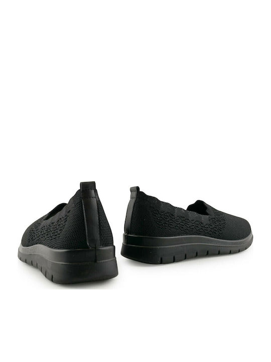 Ανατομικά Γυναικεία Slip-On Μαύρα