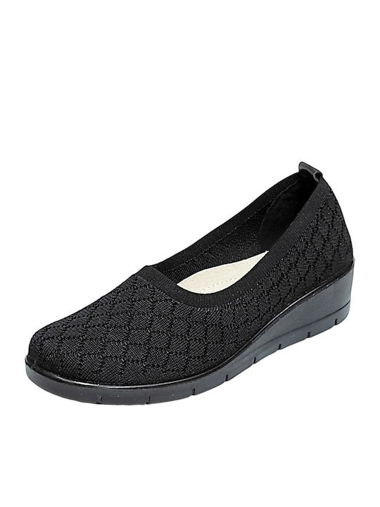 Анатомични Дамски Slip-On Черни