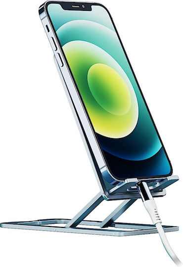 Inter-Tech MTS-100 Βάση Γραφείου για Κινητό σε Γκρι χρώμα