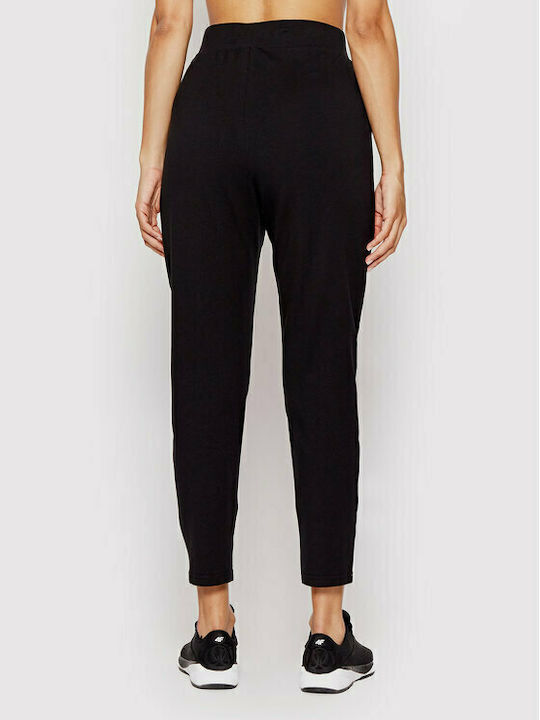 4F Women's High Waist Jogger Sweatpants Black