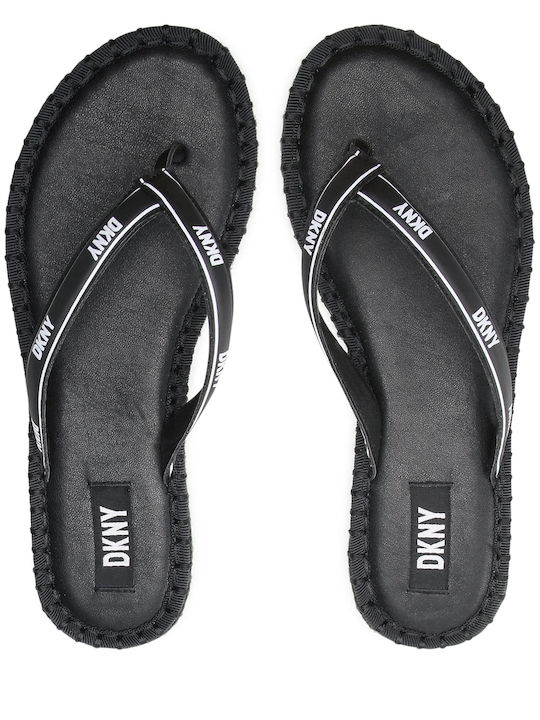 DKNY Tabatha Flip Flops Μαύρα