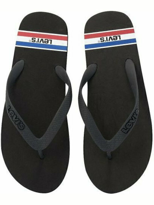 Jurupa Herren Flip Flops Schwarze