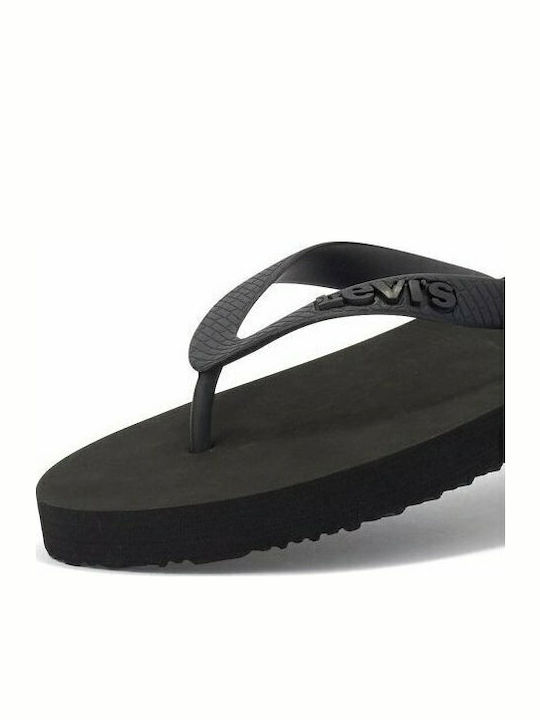 Jurupa Herren Flip Flops Schwarze