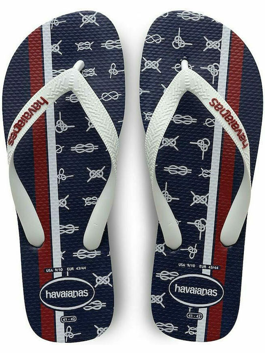 Top Nautical Herren-Flip-Flops Weiß