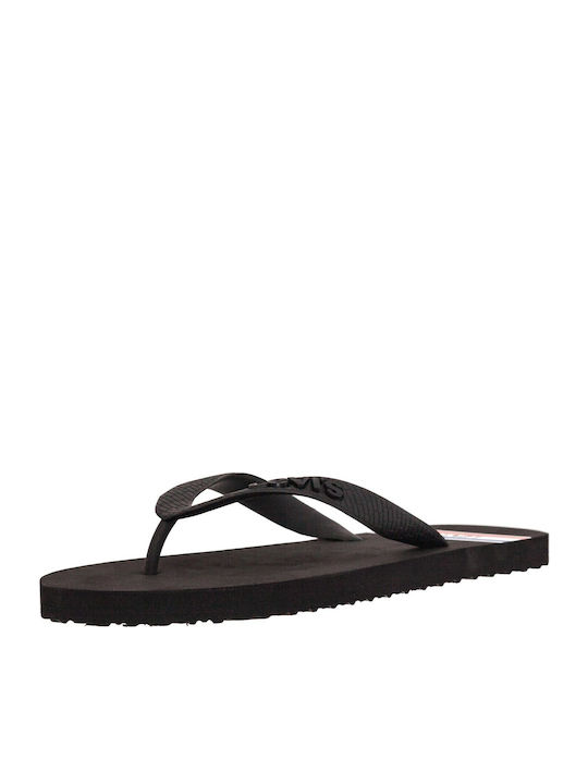 Jurupa Herren Flip Flops Schwarze