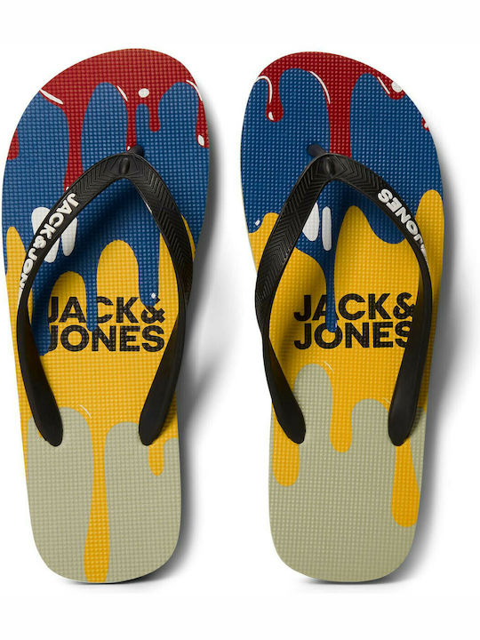 Jack & Jones Flip Flops σε Μαύρο Χρώμα