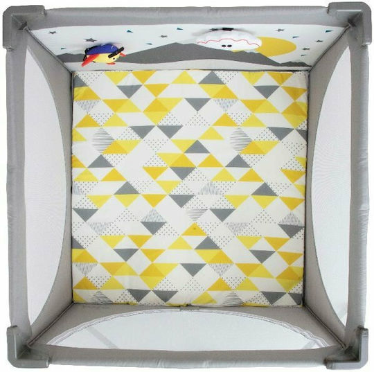 Joie Cheer Little Explorer Παρκοκρέβατο Γκρι 96x96cm