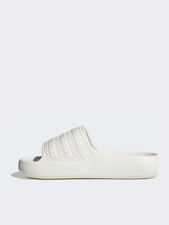 Adilette Slides Șlapi Damă În Culoare Albă