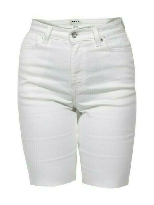 Emily Women's Bermuda Shorts Jean White