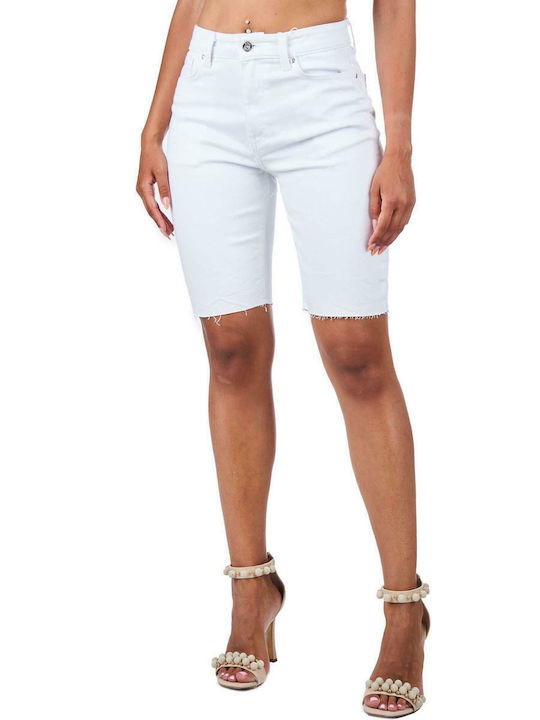 Emily Women's Bermuda Shorts Jean White