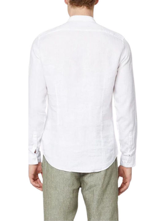 Calvin Klein Leinen Hemd Weiß