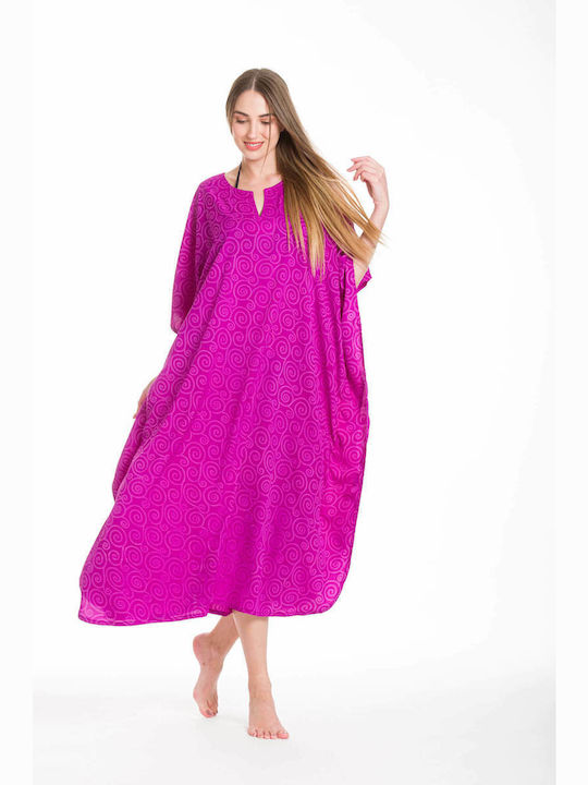 Rima Beachwear 671-22 Feminin Lung Caftan de Plajă Violet