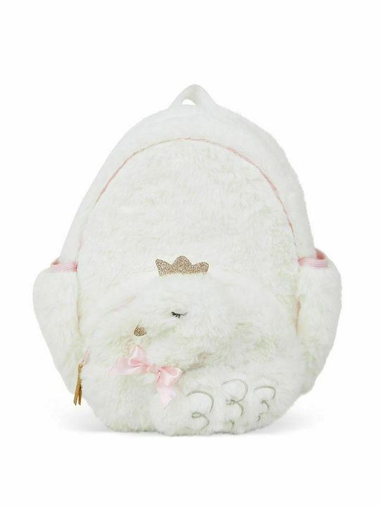 Capezio Swan Plush Dance Kids Bag Backpack White