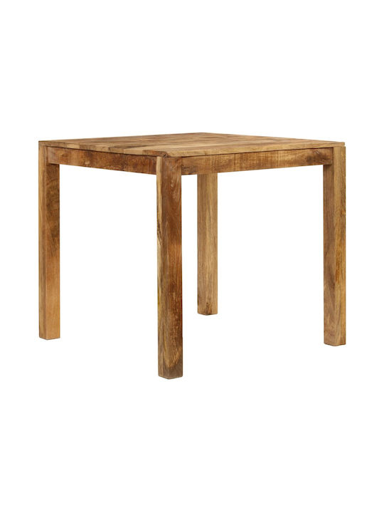 Kitchen Square Table Natural 82x80x76cm