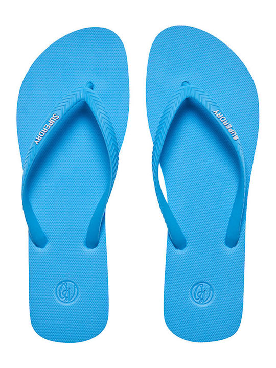 Ovin Vintage Classic Flip Flop Șlapi Damă în Culoare Albastră