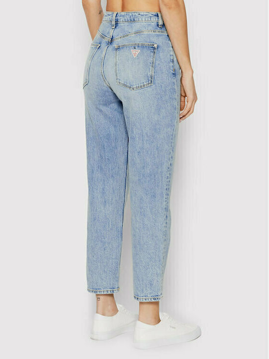 Guess High Waist Women's Jean Trousers in Mom Fit