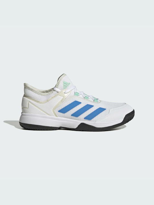 Adidas Αθλητικά Παιδικά Παπούτσια Τέννις Ubersonic 4 K Cloud White / Pulse Blue / Core Black
