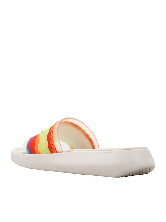 Cali Collage Frauen Flip Flops in Mehrfarbig Farbe