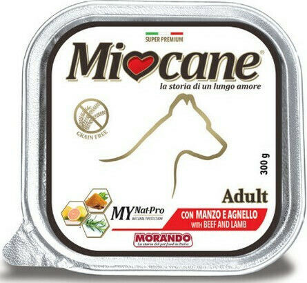 Morando Miocane Υγρή Τροφή Σκύλων σε Κονσέρβα με Μοσχάρι χωρίς Σιτηρά 150gr
