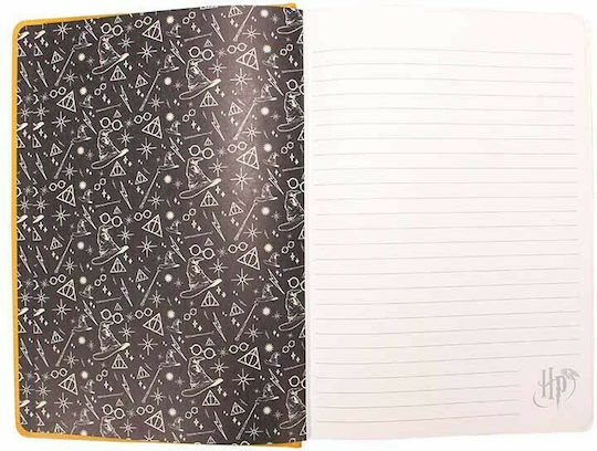 Graffiti Hufflepuff Notizbuch 288 Blätter A5 Geregelt Gelb