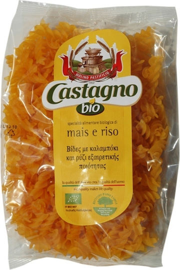 Castagno Βίδες Καλαμπόκι και Ρύζι Βιολογικές 250gr