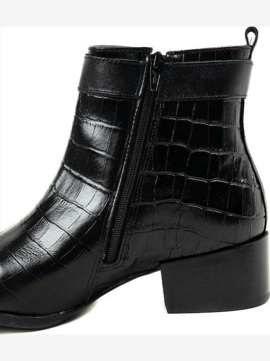 Tatum Leather Women's Ankle Boots Black