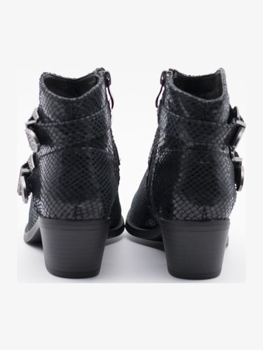 Stiefeletten Damen Schwarz